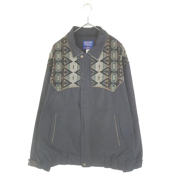 古着 90s USA製 Pendleton 「High Grade Western Wear」 ネイ...