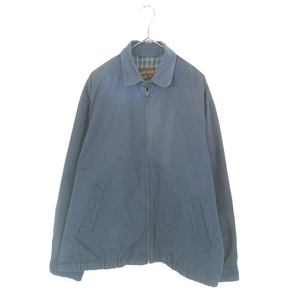古着 80s USA製 Eddie Bauer チンスト コットン コーチ ドリズラー スイングトッ...