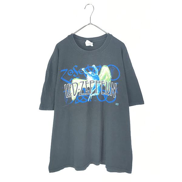 古着 90s USA製 LED ZEPPELIN 「Swan Song」 ヘヴィ メタル ロック バ...