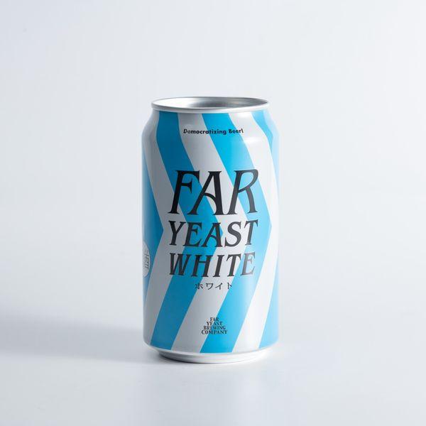 ＜単品＞　Far Yeast　ホワイト　5％　350ml　缶　ファーイースト　ビール