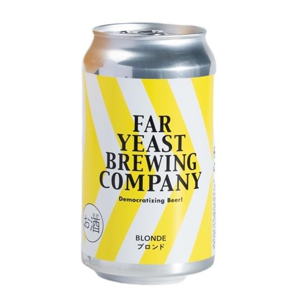 ＜単品＞　Far Yeast　ブロンド　5％　350ml　缶　ファーイースト　ビール