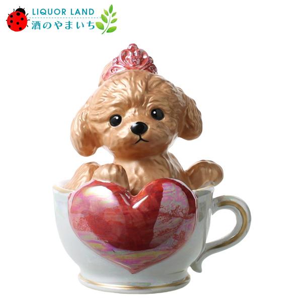 SWEET特集 送料無料 ティーカッププードル デキャンタ マロン 40% 500ml ブランデー ...