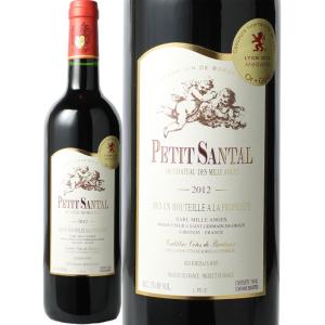ワイン ボルドー プティ・サンタル・ド・シャトー・デ・ミル・アンジュ 2012 赤