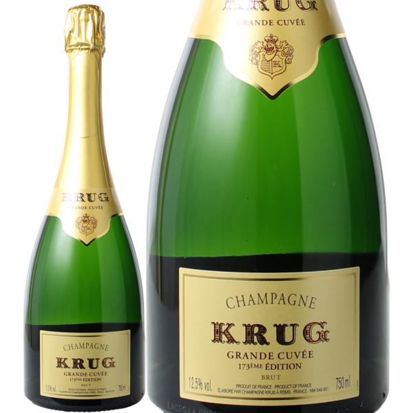 ワイン シャンパン クリュッグ グラン・キュヴェ エディション173 正規品 NV 白
