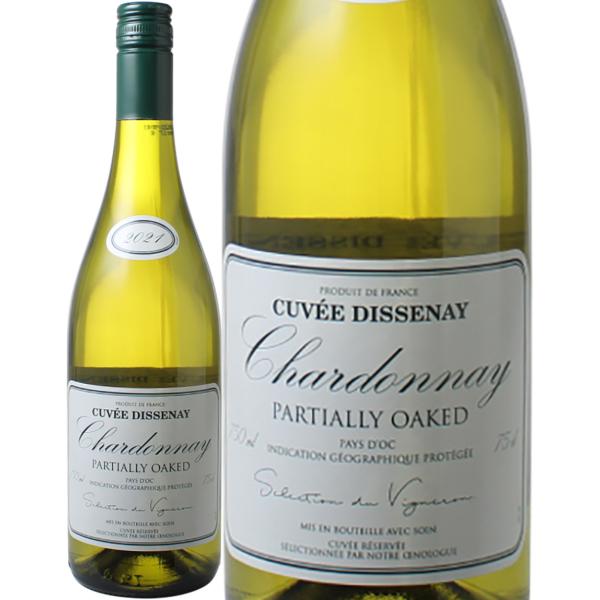 ワイン ラングドック・ルーション シャルドネ キュヴェ・ディスネ 30％オーク 2024 白