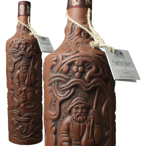ワイン ジョージア サペラヴィ クヴェヴリ 陶器ボトル 750ml 2021 赤