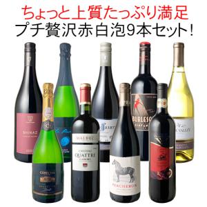 ワインセット プチ贅沢 全部入り 9本 赤ワイン 白ワイン