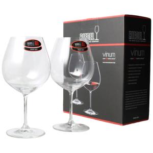 送料無料 リーデル RIEDEL ヴィノム ピノ・ノワール グラス ブルゴーニュ 2個入 箱付き ワイングラス ワイングッズ 6416/07 ※750mlのワイン8本まで同梱可能｜ビールと洋酒専門店酒のやまいち