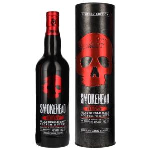 ＜シェリー樽熟成の限定品！＞　スモークヘッド　シェリーカスク　ブラスト　48％　700ml　アイラシングルモルト