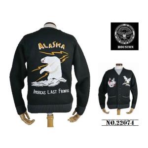 HOUSTON（ヒューストン） カーディガン ALASKA SOUVENIR KNIT CARDIGAN