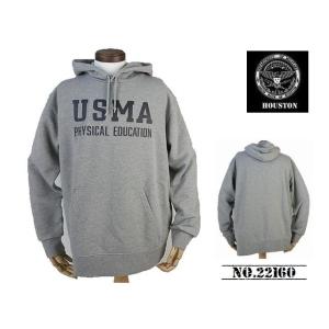 HOUSTON（ヒューストン） U.S.NAVY 染み込みプリント ミリタリー