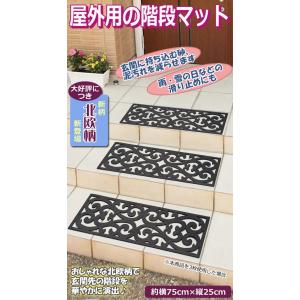 【まとめ買い 3枚セット】屋外用階段マット 北...の詳細画像1