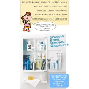 【即納】洗面ミラーキャビネット T3260 東...の詳細画像1