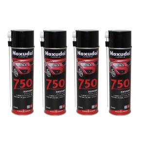 【即納】Noxudol 4本セット ノックスドール 750 エアゾール（ノズル付） 500ml 車 防錆 錆止め スプレー 防サビ ロングスプレー付き｜Dragon Bee