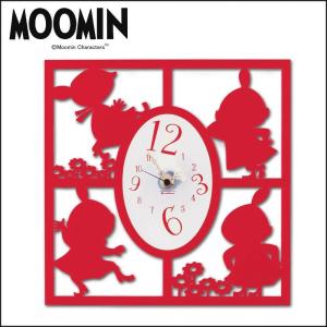 MOOMIN（ムーミン） リトルミイ 時計 壁掛け 掛け時計 シルエット