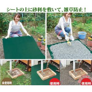 【即納】手間いらず雑草防止シート 1×10m ...の詳細画像3