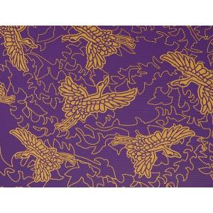 【即納】防炎仏壇マット 鶴柄(62×40cm)...の詳細画像2