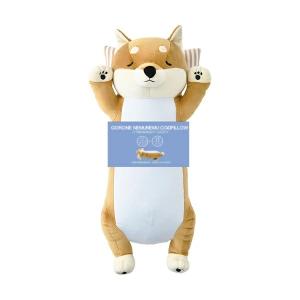 あすつく  プレミアムねむねむアニマルズ クール ごろ寝クールピロウ コタロウ 88603-44  夏 ぬいぐるみ 犬 いぬ イヌ 柴犬 冷感 抗菌 冷感 りぶはあと 母の日