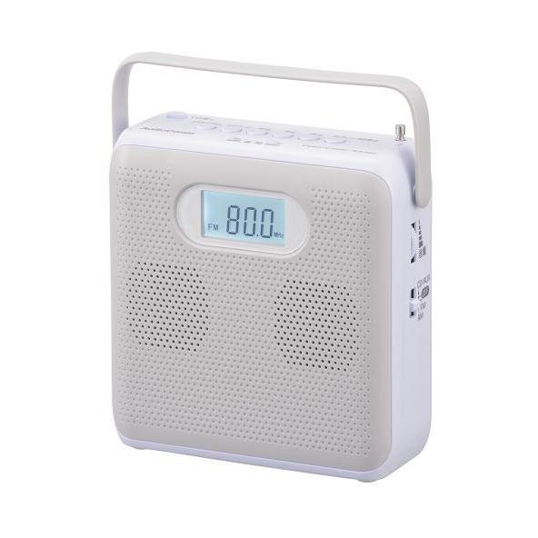 ステレオCDラジオ（タテ型/2電源方式/単2形×4本使用/口径57mmスピーカー2基/ワイドFM/ラ...