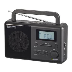 TOSHIBA 東芝 AM FMホームラジオ ブラック TY-HR3-K 〈TYHR3-K