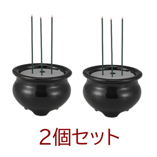 【即納】オーム電機 OHM　LED電池式線香 LED-DCSK-1 04-0336 2個セット 仏具...