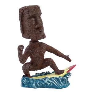 即納】ボブリングモアイ モアイ金次 (首ふりモアイ) RH-129 モアイ像