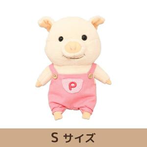 ブタのぬいぐるみ ぷーとん Mサイズ デニム 内藤デザイン研究所