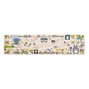 【即納】拭ける！お手入れ簡単なとなりのトトロのPVCロングマット 『お絵かき』45×180cm センコー となりのトトロ トトロ キッチンマット ロングマット