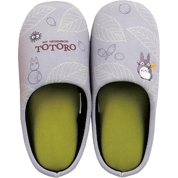 【即納】となりのトトロ ソフトスリッパ どんぐりトトロ 約24.0cm グレー トトロ スリッパ ル...