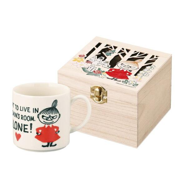 【即納】ムーミン 木 アローン 箱入りマグ ホワイト リトルミイ 山加商店 350ml MM1600...