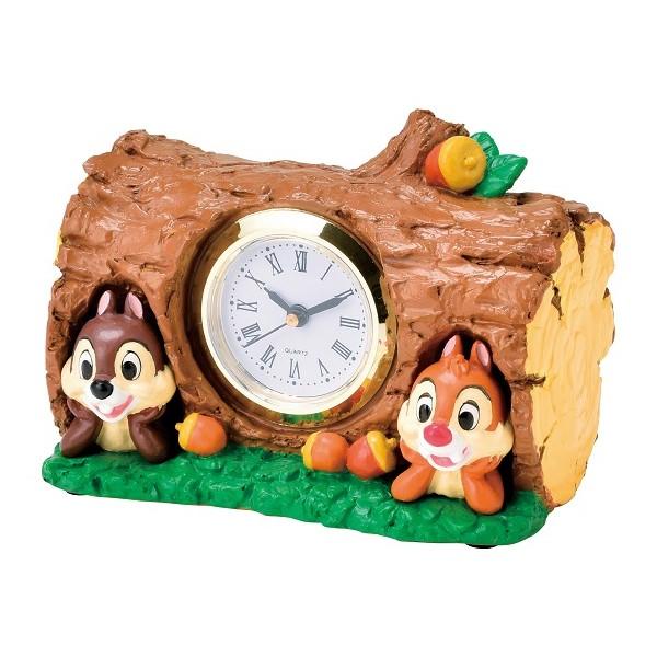 【即納】置き時計（チップ＆デール）セトクラフト SDD-2201 Disney ディズニー 時計 C...