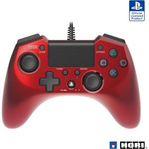 HORI 連射機能搭載 ホリパッドFPSプラス for PS4 レッド｜DragonDash