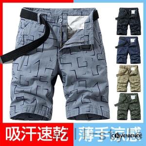 ゴルフパンツ ゴルフウエア メンズ 大きいサイズ ショートパンツ 夏 ハーフパンツ カーゴパンツ 半ズボン 短パン 五分丈 薄手 吸汗速乾 夏服 新作