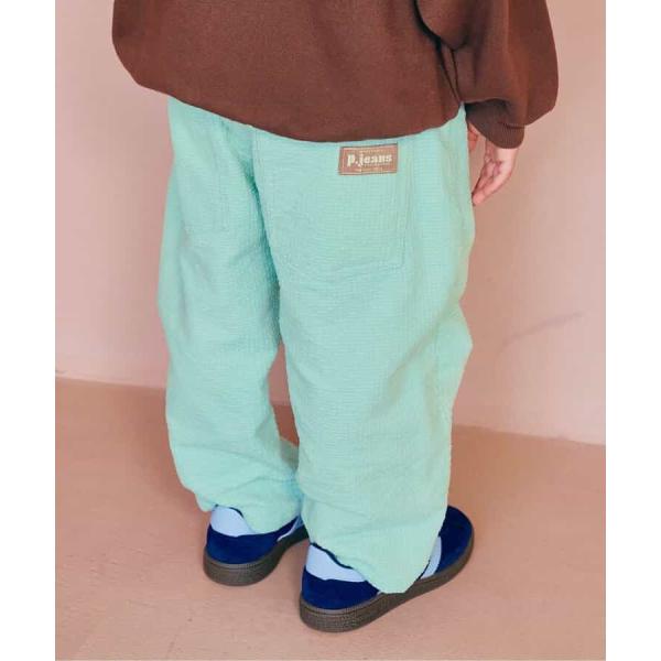 p.premier コーデュロイワイドストレートパンツ ピードットプルミエ  パンツ キッズ 子ども...