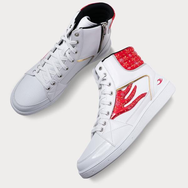 ドラゴンベアード 公式 DB S2605y-J WHT/RED 復刻 メンズ ファッション ハイカッ...
