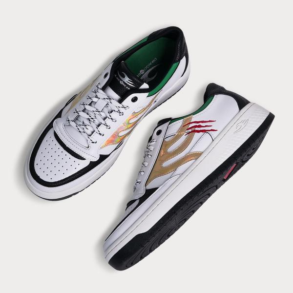 ドラゴンベアード 公式 DB 1207KIRA WHT/BLKｇ ファッション スニーカー ユニーセ...