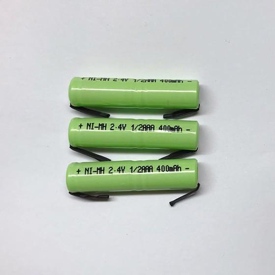 3個セット 充電式　ニッケル水素電池　NiMH充電池　2.4V 1/2AAA 400ｍAh 　電動歯...