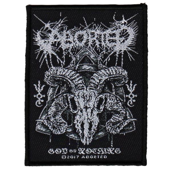 アボーテッド・ABORTED・GOD OF NOTHING 糊無し 刺繍 ワッペン パッチ
