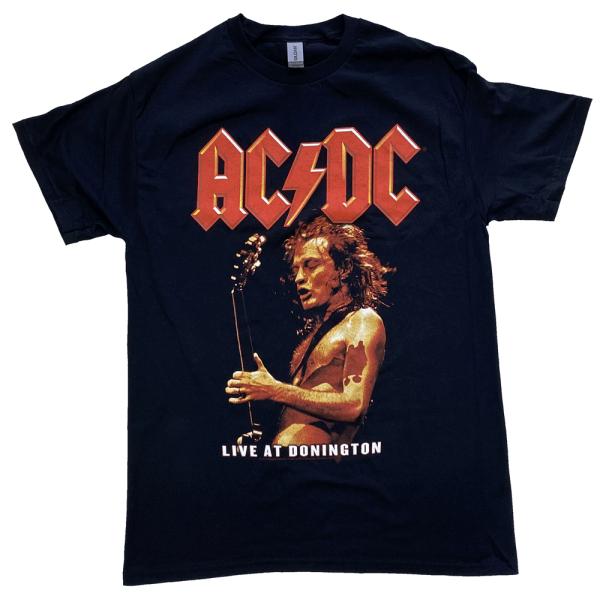 AC/DC・エーシーディーシー・LIVE AT DONINGTON・U.K.版・Tシャツ・オフィシャ...