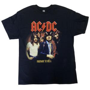 【AC/DC】Tシャツ⑦ Mサイズ AC/DC Band T -shirt XL Black Cotton High Voltage Big Size