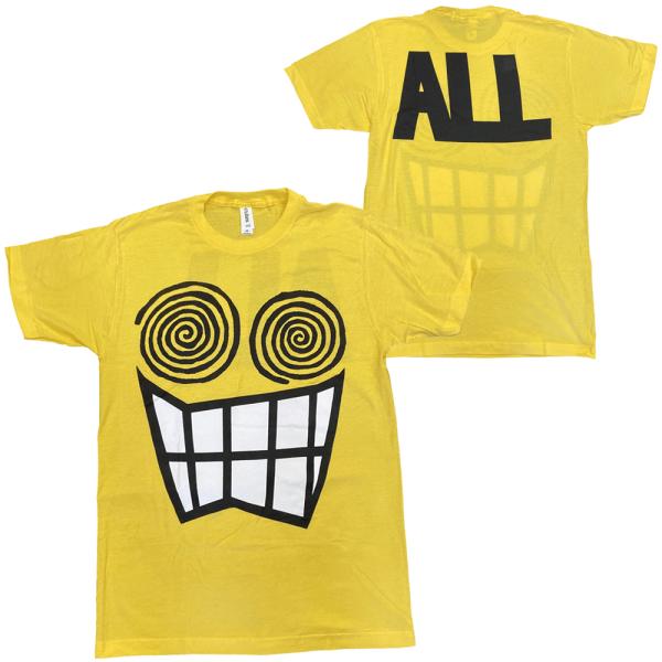 ALL・オール・ALLROY・YELLOW・Tシャツ・バンドシャツ・オフィシャル ロックTシャツ