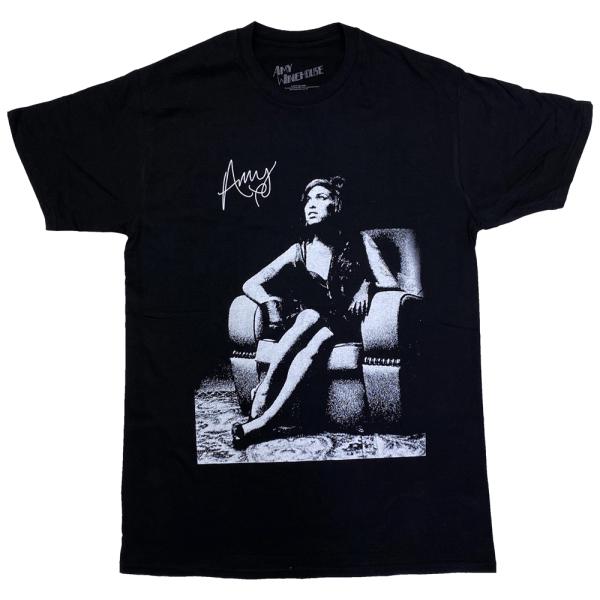 AMY WINEHOUSE・エイミー・ワインハウス・CHAIR・Tシャツ・ロックTシャツ