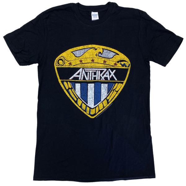 アンスラックス・ANTHRAX・EAGLE SHIELD・Tシャツ・ロックTシャツ・オフィシャル バ...