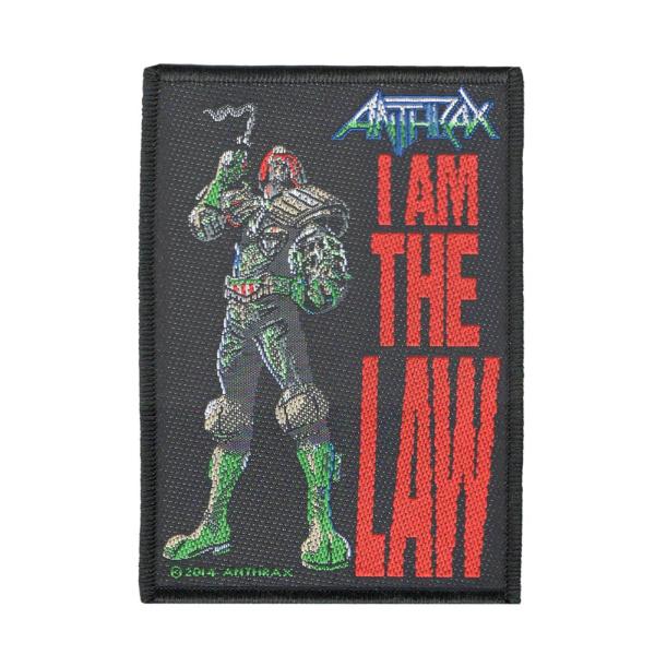 アンスラックス・ANTHRAX・I AM THE LAW・ワッペン・パッチ・オフィシャル パッチ