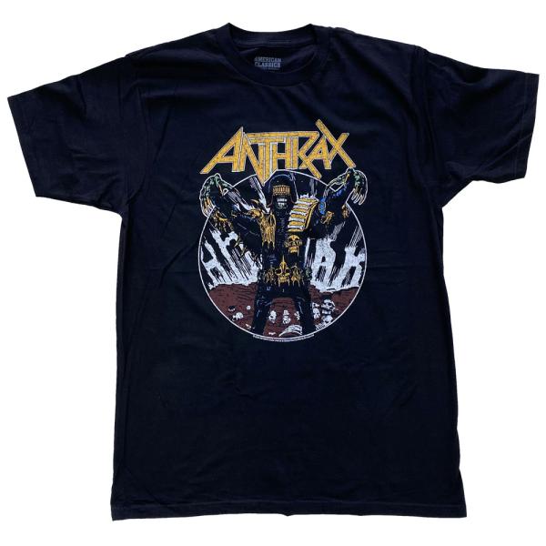 アンスラックス・ANTHRAX・JUDGE DEATH・Tシャツ・メタルTシャツ・オフィシャル バン...