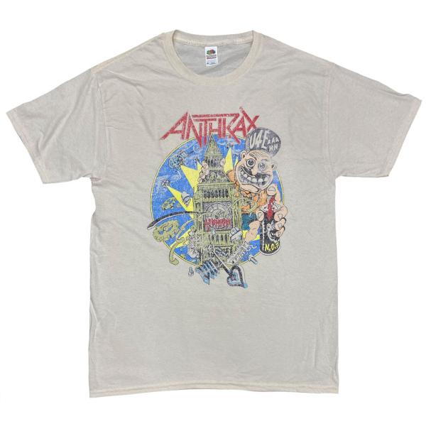 アンスラックス・ANTHRAX・LONDON・Tシャツ・メタルTシャツ・バンドTシャツ オフィシャル...