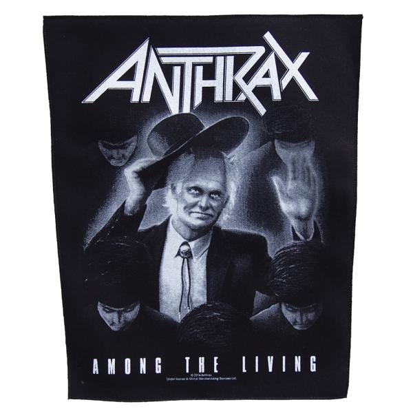 アンスラックス・ANTHRAX・AMONG THE LIVING・バックパッチ・BACKPATCH ...