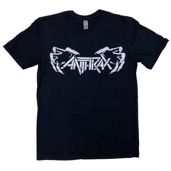 アンスラックス・ANTHRAX ・DEATH HANDS・Tシャツ・メタルTシャツ・オフィシャル バ...