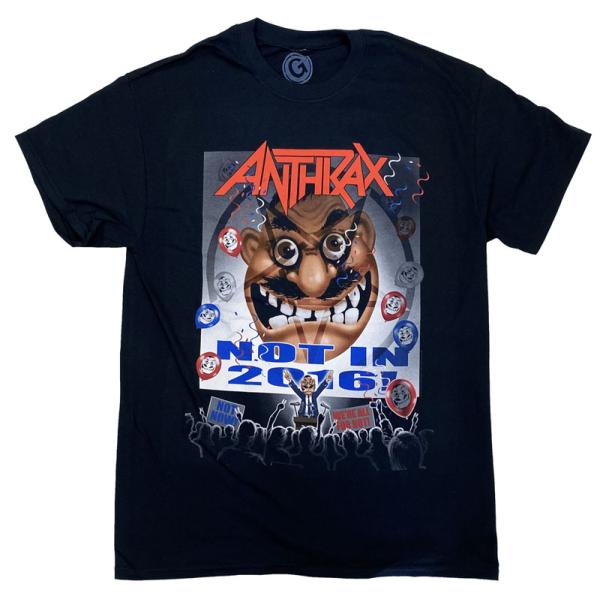 ANTHRAX・アンスラックス・Election・Tシャツ・バンドTシャツ・オフィシャル ロックTシ...