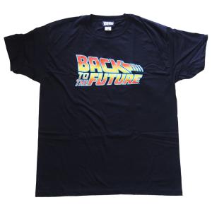 BACK TO THE FUTURE・バック・トゥ・ザ・フューチャー・LOGO・UK版・Tシャツ・映画Tシャツ